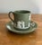 This is a beautiful example of Wedgwood Jasperware in "Sage Green.” Sage Green is less common than the iconic "Portland...