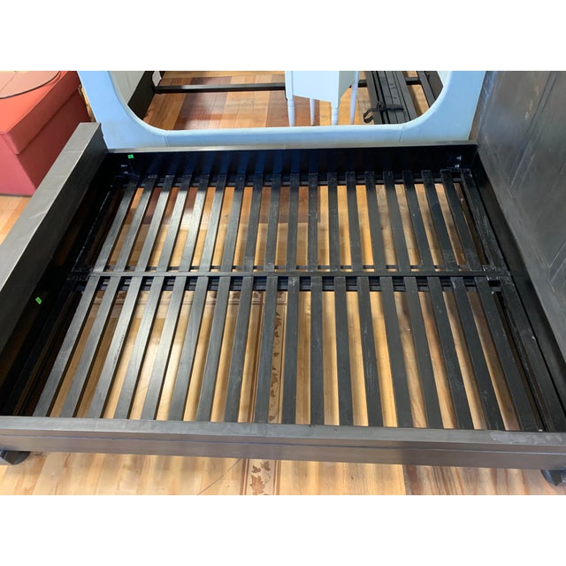 Queen Size Restoration Hardware Annecy MetalWrapped Bed Chairish