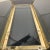 Vintage Brass & Glass Magazine Rack Holder For Sale - Image 9 of 11