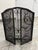 Metal Vintage Spanish Style Fireplace Screen For Sale - Image 7 of 12