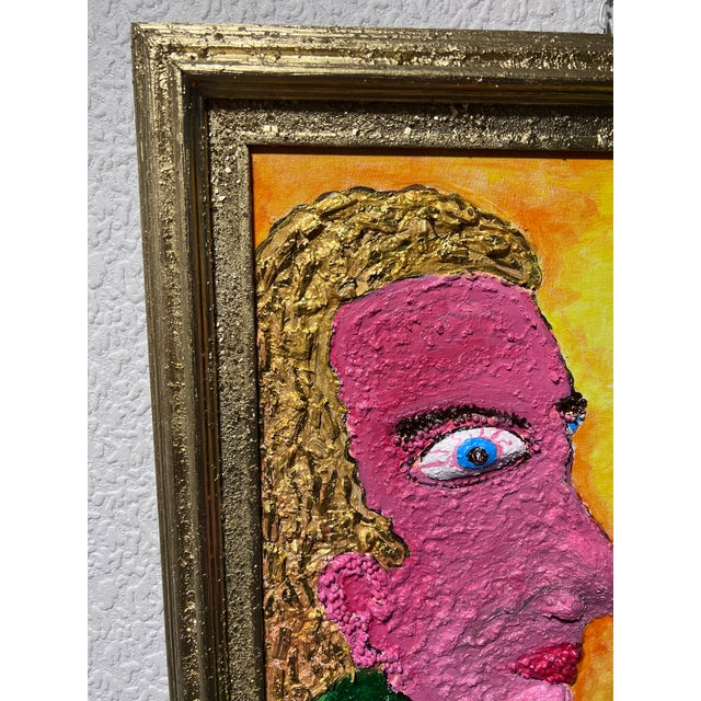 Original Painting on Canvas, Portrait of Andrew Jackson Signed Serg Graff, Coa For Sale - Image 10 of 12