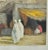 NAP Aquatint With Market Scene Outside Mosque, Kairouan, Tunisia, Circa 1890 For Sale - Image 4 of 4