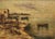 Alberto Corsini, On the Beach near Naples, Oil Painting on Canvas For Sale - Image 7 of 13