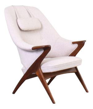 Mid-Century Teak Bravo Lounge Chair by Sigurd Resell for Rastad & Relling, 1957