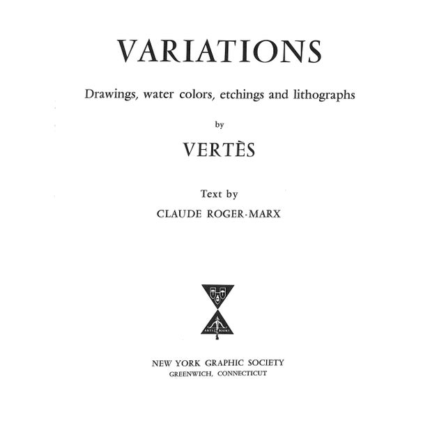 ROGER-MARX, Claude [text by] [150] pp. New York Graphic Society 1961 Limited Edition copy number 928 of 1000 copies 13" x...