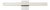 Visual Comfort Modern Banda 24 Bath LED Chrome For Sale