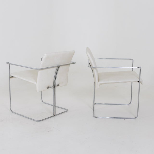 Set of Six Modernist Chairs by Ernesto Radaelli For Sale In New York - Image 6 of 18
