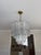 Venini Vintage Murano Glass Clear Chandelier in the Style of Venini Triedri For Sale - Image 4 of 18