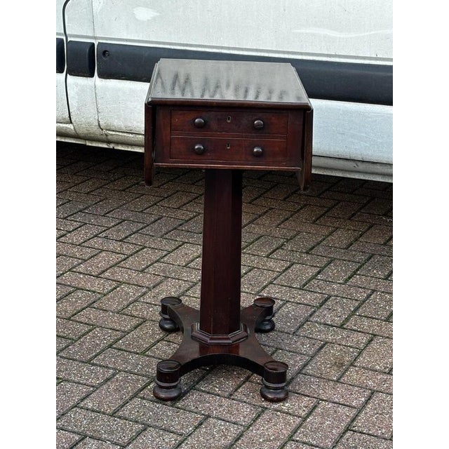 William IV Side Table in Mahogany For Sale - Image 12 of 14
