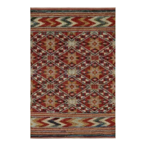 Contemporary Moroccan Rug With Berber Geometric Patterns