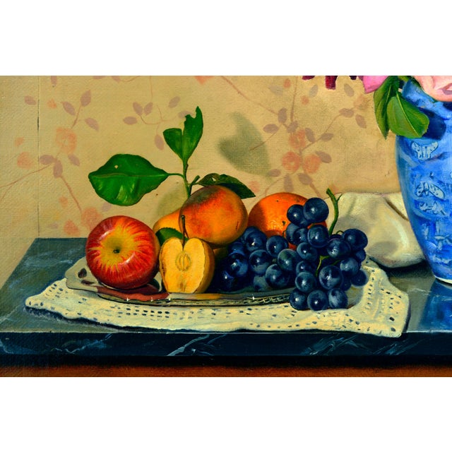 Maxmilian Ciccone, Maximilian Ciccone, Composition, Oil on Canvas, 2000s, 2000s, Oil on Canvas For Sale - Image 7 of 10