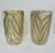 Cenedese Italian Pair of Iridescent Zebra Smoked Gold Murano Glass Modern Vases For Sale - Image 12 of 13