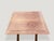 Andrianna Shamaris Midcentury Couture Teak Wood Cocktail Table or Entry Table For Sale - Image 18 of 18