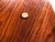 Mid-Century Round Extendable Dining Table with Butterfly Leaf, 1960s For Sale - Image 6 of 18