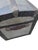 Brown Antique Fitted Embossed Tin Dome Top Humpback Steamer Travel Trunk Chest For Sale - Image 8 of 18