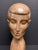 Vintage Carved Wood Paper Mache Male Bust Sculpture AGES: 20th Century MATERIALS: Wood COUNTRY: Philippines DIMENSIONS: 14...