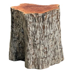 Set of Lychee Stools Forming a Coffee Table For Sale