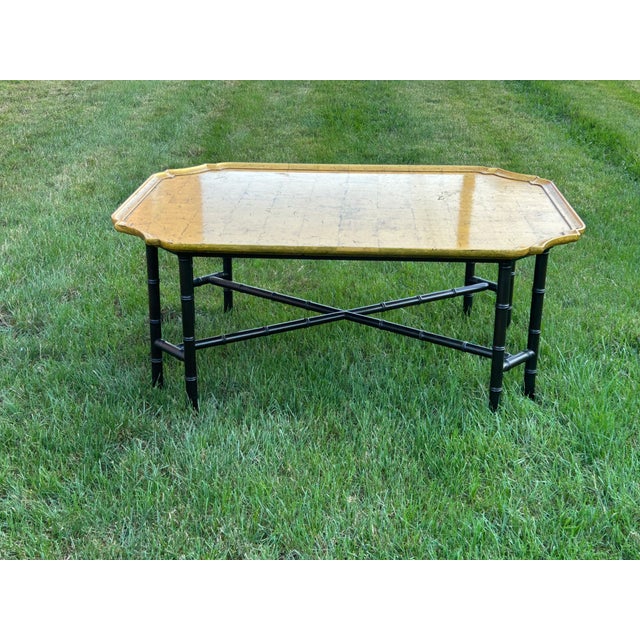 Mid 20th Century Vintage Kittenger Tray Style Coffee Table For Sale - Image 5 of 11