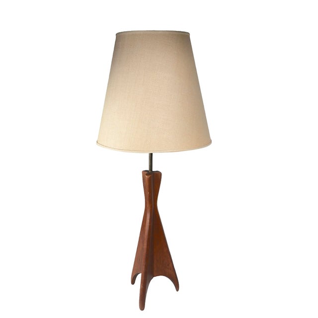 Sculptural Mid Century Table Lamp by Modeline C 1950's For Sale - Image 9 of 12