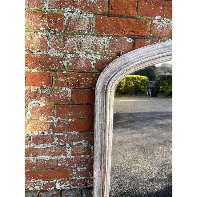 W: 134cm (52.8")h: 137cm (53.9")d: 8cm (3.1") a superb large antique english 19th century carved wood & gesso arched top...