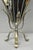 Early 21st Century Contemporary Mediterranean Style Silver Gilt Iron Metal Mirror Fireplace Screen For Sale - Image 5 of 13