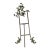 Antique Italian Liberty Art Nouveau Adjustable Metal Photograph Easel For Sale
