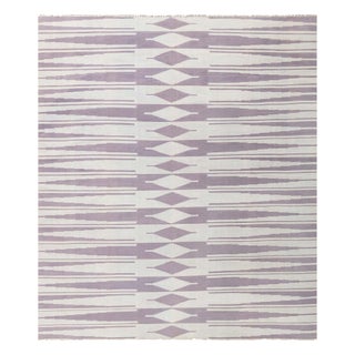 Doris Leslie Blau Vintage Indian Dhurrie Rug For Sale