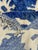Blue Blue and Ivory Hand-Knotted Moroccan Mrirt Rug, 2010s For Sale - Image 8 of 12