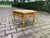 Late 20thC French Louis XVI Gold Beech Marble Nesting Tables - Pair For Sale - Image 15 of 18