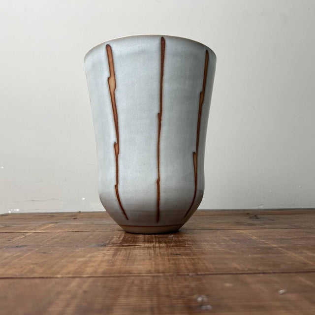 Vintage Ikebana Flower Vase in Ceramic, 1960s For Sale - Image 9 of 18