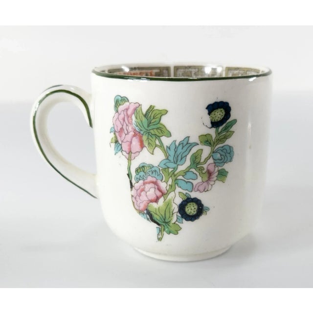 Late 19th Century 19th Century English Staffordshire Ironstone Aesthetic Cup and Saucer by John Maddock & Sons For Sale - Image 5 of 10