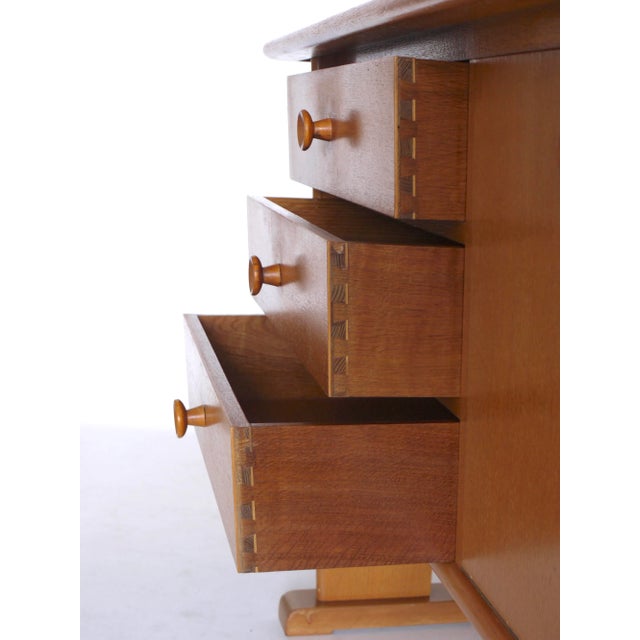 Oak Sideboard by Bas van Pelt for EMS Overschie, 1930s For Sale - Image 13 of 15