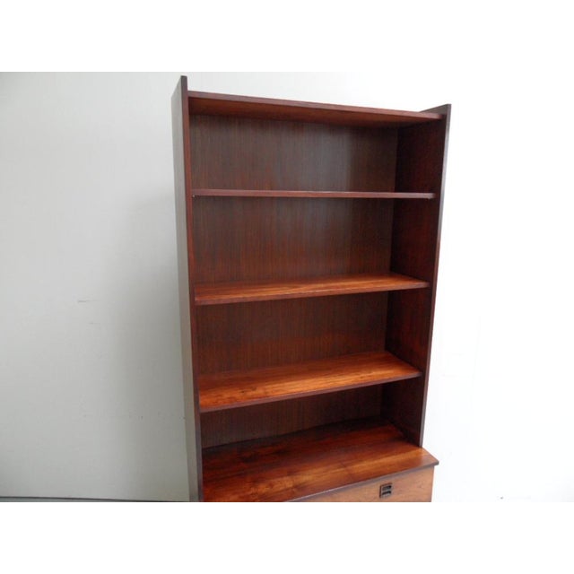 Mid-Century Modern Open Bookcase, 1950s For Sale - Image 10 of 13