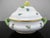 Herend Herend Porcelain Mini Tureen Sugar Bowl Jar With Lemon Finial Lid For Sale - Image 4 of 9