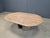 Beige Vintage Oval Travertine Coffee Table, 1970s For Sale - Image 8 of 15
