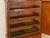 Brown Antique Linen Press, 1840s For Sale - Image 8 of 13