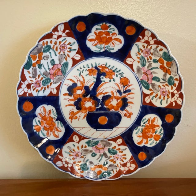 Late 19th Century Antique Late 19th Century Imari Charger Plate For Sale - Image 5 of 5
