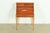 Mid-Century Modern John Van Koert for Drexel Mid-Century Modern Sculpted Cherry Wood Roll Top Desk, 1959 For Sale - Image 3 of 18