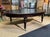 Large English Library Table in Dark Walnut with Leather Top, 1920s For Sale - Image 11 of 18