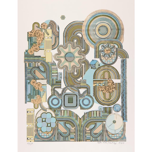 Eduardo Paolozzi, Perpetuum Mobile, 1975, Screen Print For Sale - Image 6 of 6