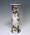 Japanese Large Antique White Japanese Glazed Pottery Gu-Form (Flared Beaker) Vase With Flowers For Sale - Image 3 of 11