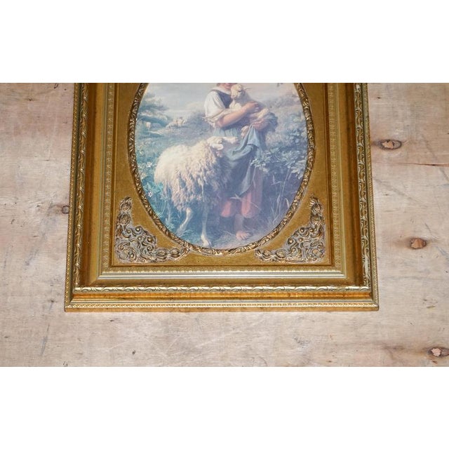 Young Shepherdess, Print, Framed For Sale - Image 3 of 9