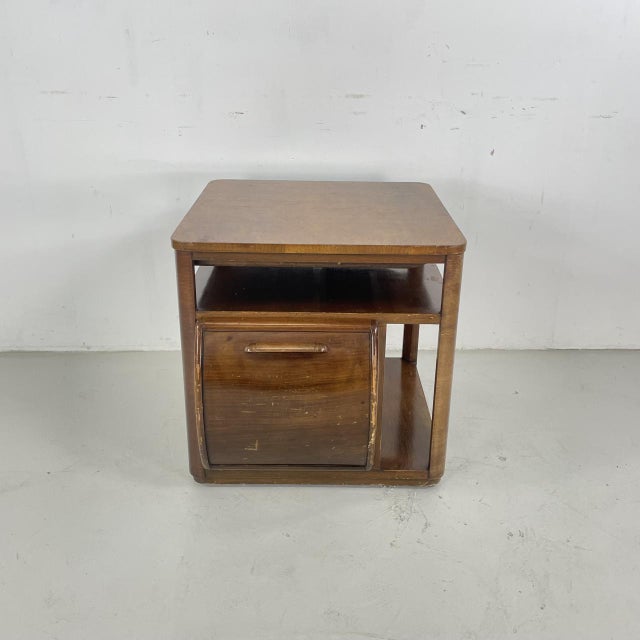 Art Deco Walnut Drinks Cabinet from Incorporall, 1930s For Sale - Image 10 of 17