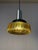 Hanging Lamp in Brown Glass and Metal For Sale - Image 10 of 11