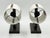 Paul Marra Bronze Finish Wall Sconces With Hand-Stitched Linen Shades - a Pair For Sale - Image 10 of 18
