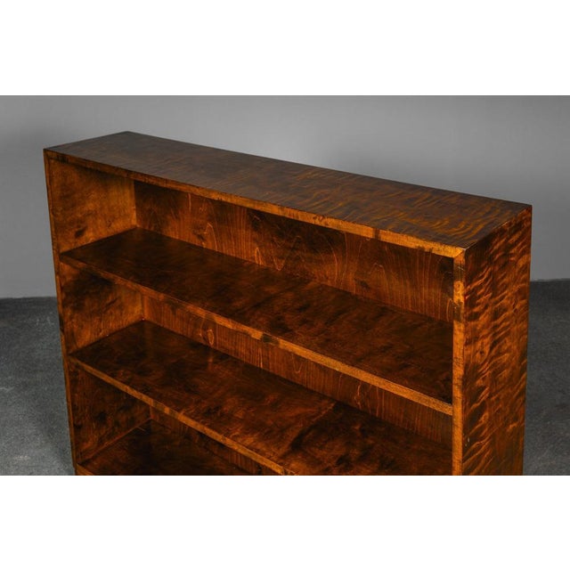 Art Deco Bookcase in Birch For Sale - Image 12 of 15
