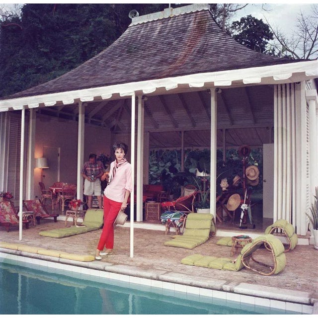 Slim Aarons, Family Snapper, 1959 / 2020s, Limited Edition Estate Stamped Photographic Print, 2020s For Sale