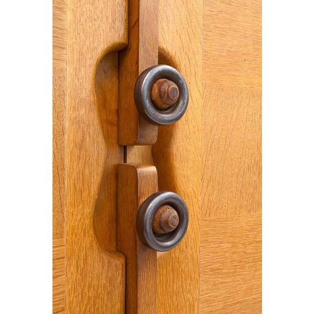 Cabinets by Guillerme Et Chambron, 1950s, Set of 2 For Sale - Image 3 of 17