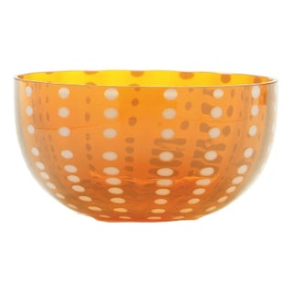 Zafferano Perle Small Bowl (Set of 4) - Orange For Sale