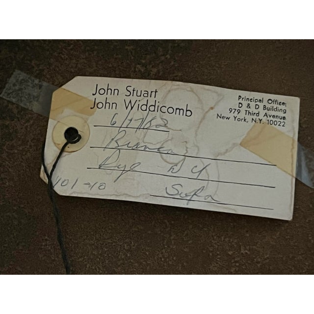 Wood 1980 John Widdicomb Asian Chinoiserie Console Table From Estate of Ralph Branca MLB Pitcher 1926-2016) Rye, Ny For Sale - Image 7 of 7